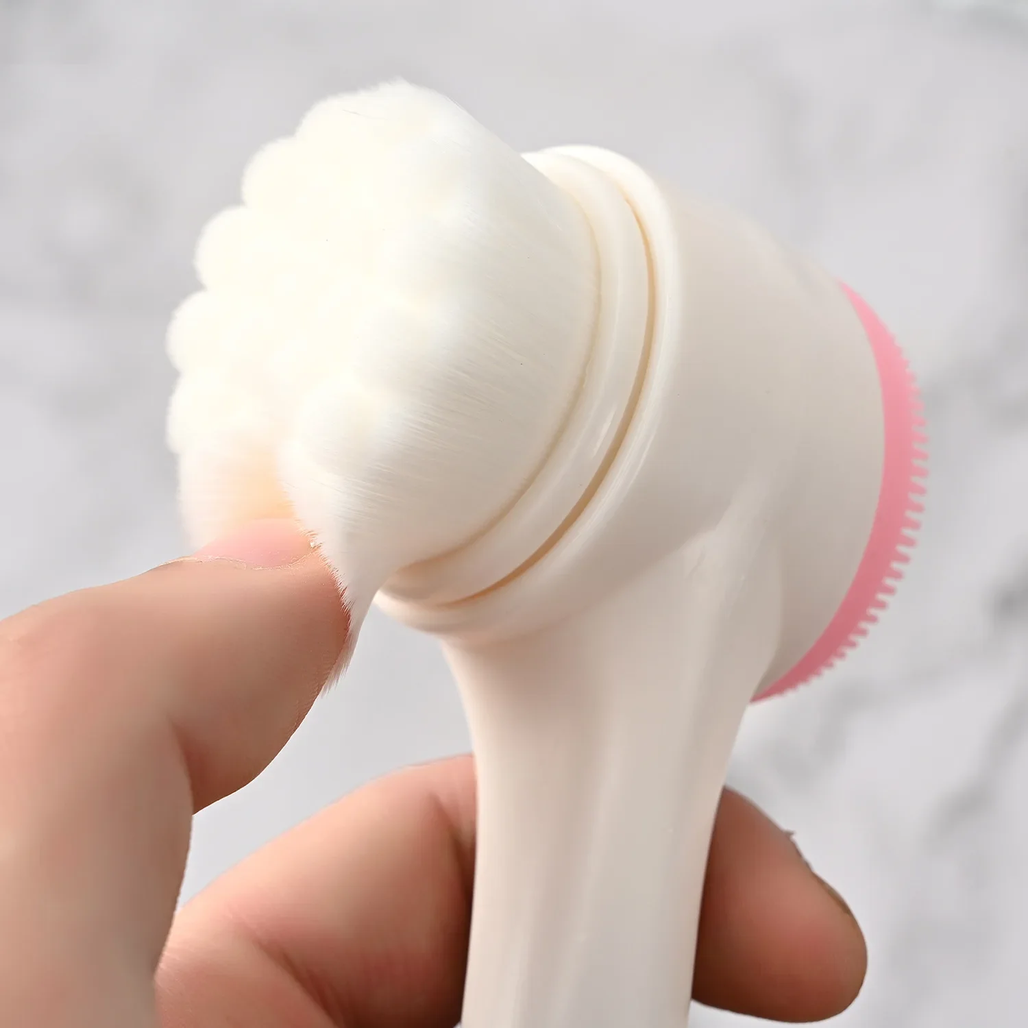 Silicone Face Scrubber Electric - Silicone Facial Facial Cleansing Brush Manual