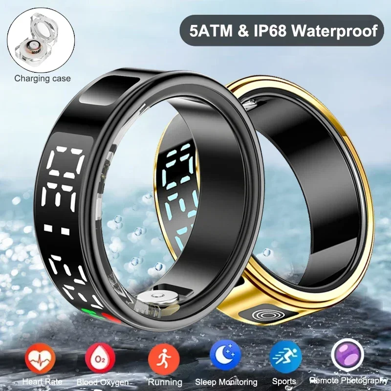 Health Monitors - Smart Ring For Men Women Multifunctional