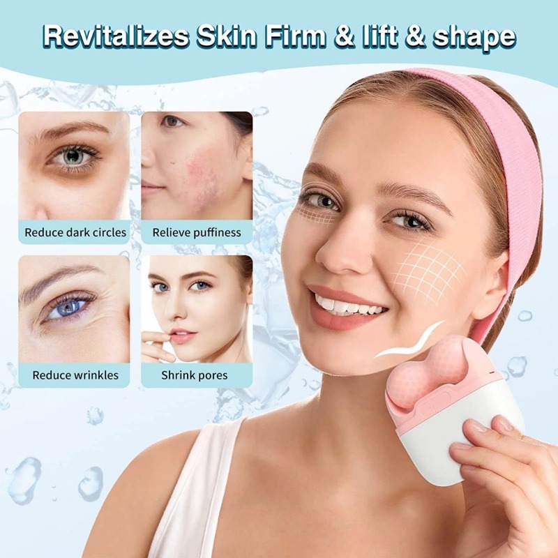 Dual Head Ice Roller for Face  - đánh giá và giá Face Ice Roller Puffiness