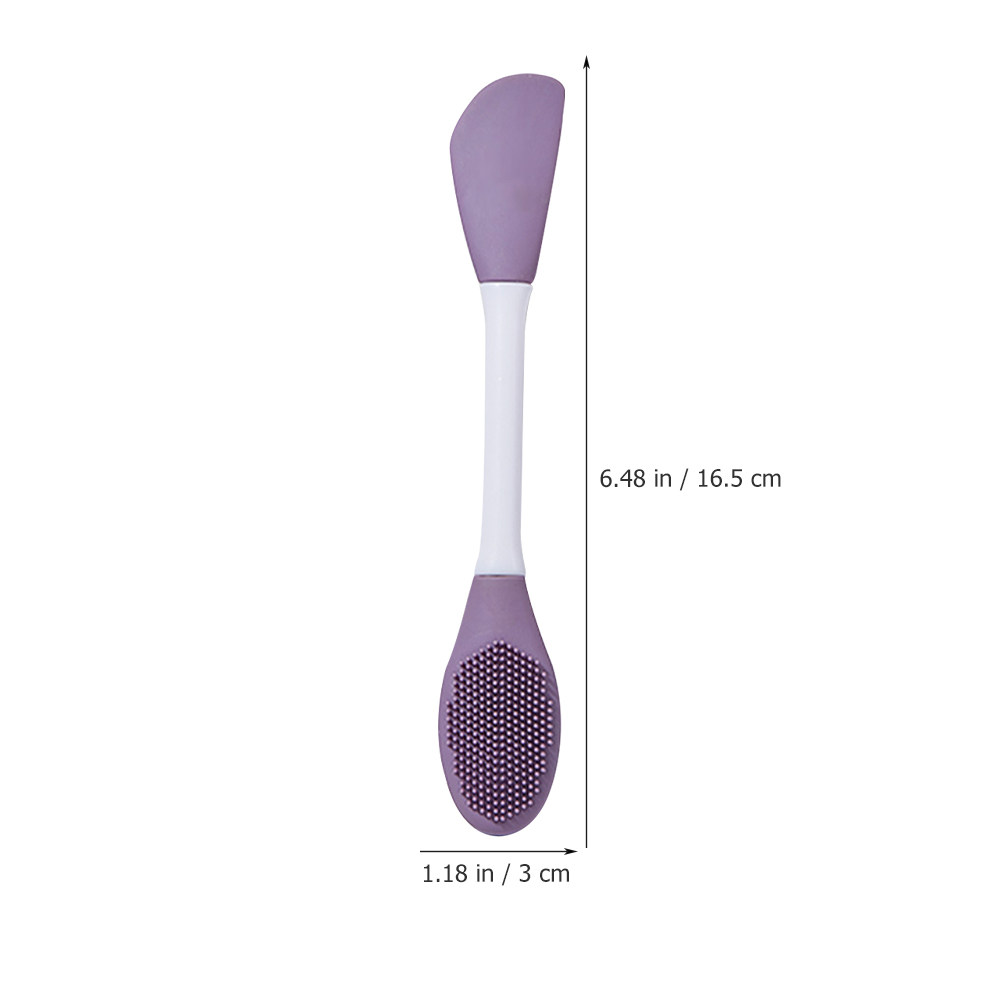 Silicone Dual-Head Face Mask B - đánh giá và giá Silicone Face Scrubber Electric