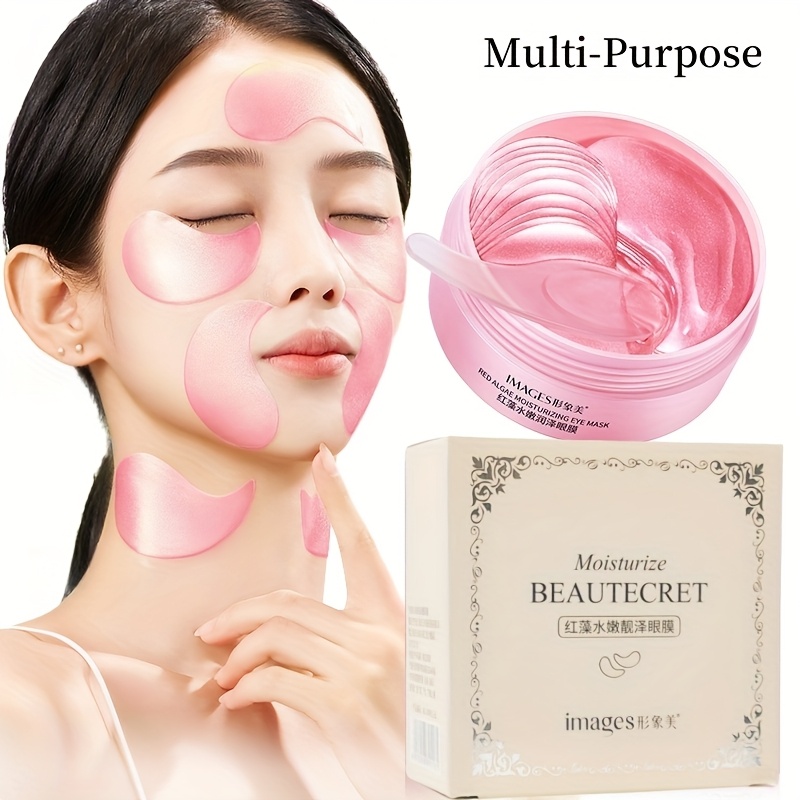 60 Pieces of Red Algae Eye Mas - đánh giá và giá Collagen Under Eye Patches