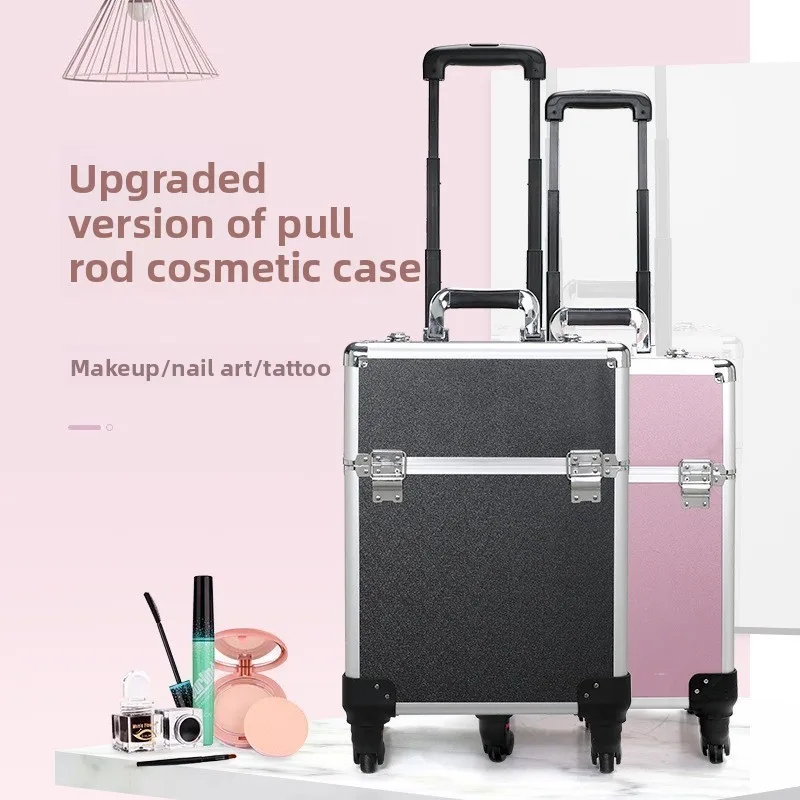 Makeup Box Large Capacity Roll - đánh giá và giá Makeup