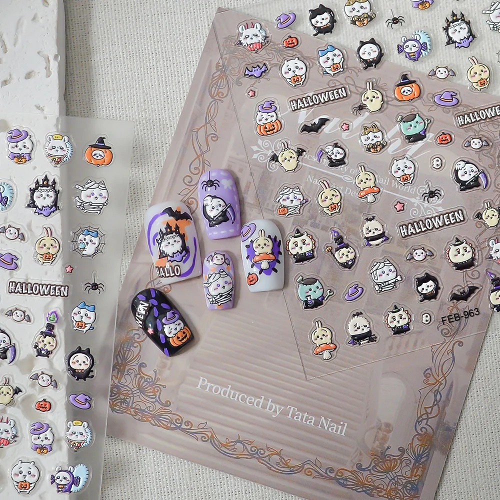 New Chiikawa 5D Embossed Nail  - đánh giá và giá Nail Art