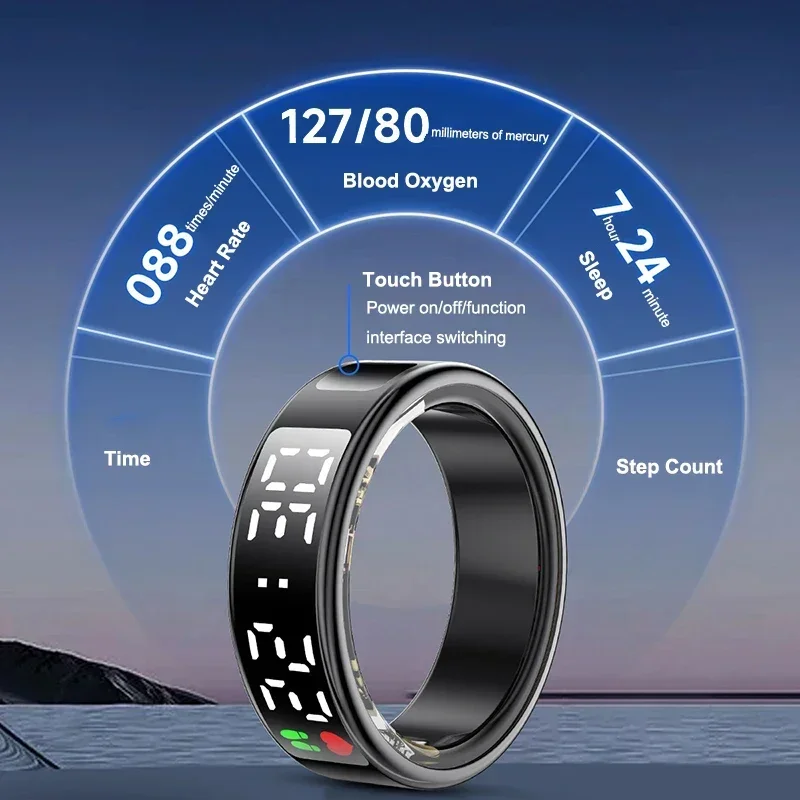 Smart Ring For Men Women Multi - đánh giá và giá Health Monitors
